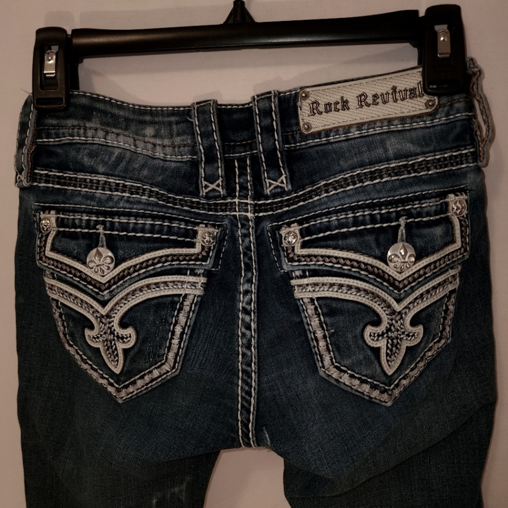 Rock Revival Skinny Jean Size 24 Fabiola